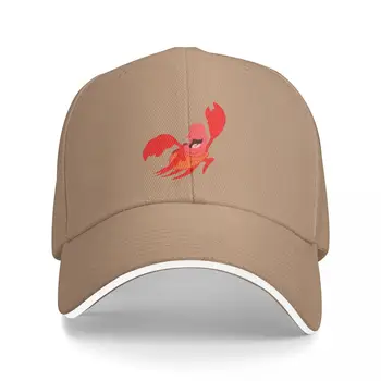 Бейсболка Red Crustacean |-F-| Мужская шляпа для гольфа, военная кепка, Мужская одежда для гольфа, Мужские шляпы, Женские